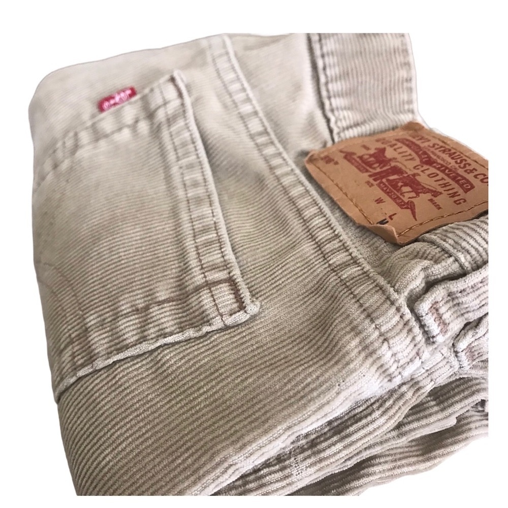 Vintage Levi’s 518 super low cords corduroy jeans